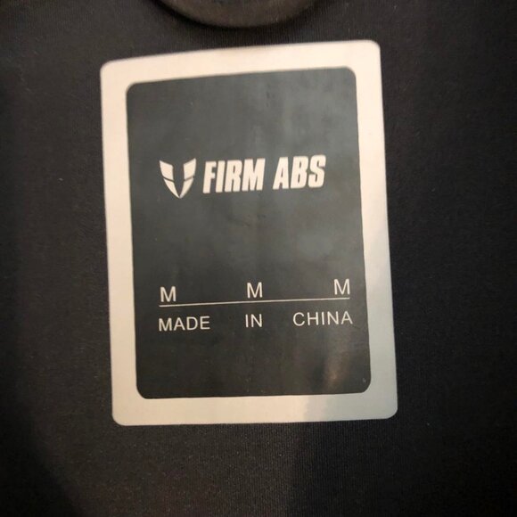 New FIRMABS ZIP-UP SPORTS JACKET Stand Up-Collar Black M - Picture 10 of 10